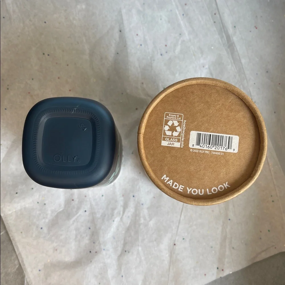 OLLY Joy Jar Gift, Refillable Glass Container, Limited Edition 2022 - Picture 4 of 4